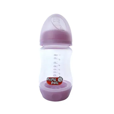 Biberon cu gat larg, 160ml, Primii Pasi