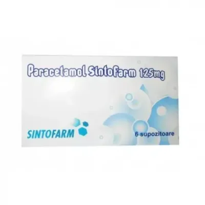 Paracetamol, 125 mg, Sintofarm