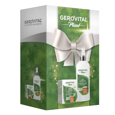 Set Plant Protect Crema antirid nutritiva 50ml + Apa micelara 150ml, Gerovital
