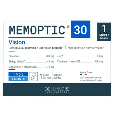 Memoptic, 30 tablete divizabile, Densmore Laboratoires