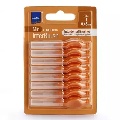 Ergonomic Mini Periuta Interdentara 0.45 Mm X 8