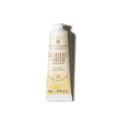 Crema de maini lejera, Shea Butter Lumiere d'Hiver, 30 ml, L'occitane