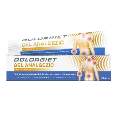 Dolorgiet Gel Analgezic, 50 ml, Zdrovit