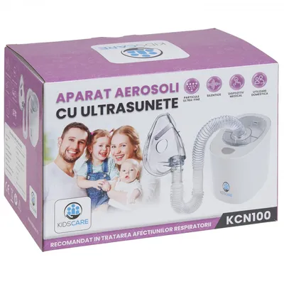Aparat de aerosoli silentios cu ultrasunete KCN100, 1 bucata, Kidscare