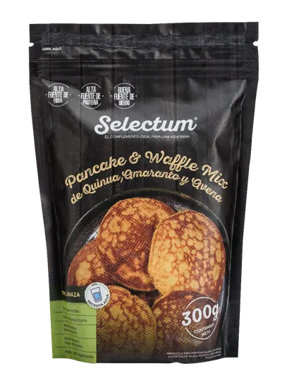 Amestec de clatite si vafe cu quinoa, amarant si ovaz, 300g, Selectum