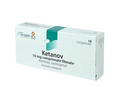 Ketanov 10mg, 20 comprimate, Terapia