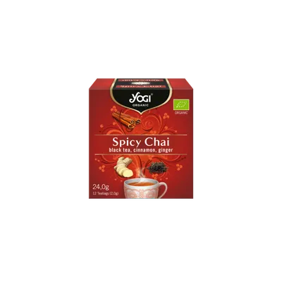 Ceai negru cu mirodenii, 12 plicuri, Yogi Tea