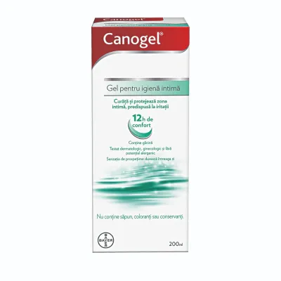 Gel pentru igiena intima Canogel, 200 ml, Bayer