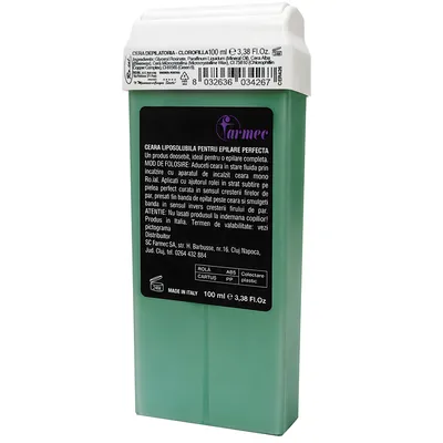 Ceara liposolubila cu clorofila pentru epilare, 100 ml, Farmec