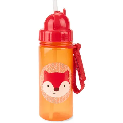 Sticla cu pai Vulpita +12luni, 350ml, Skip Hop