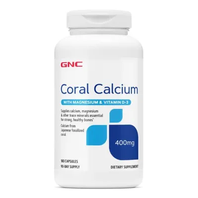 Calciu Coral, 180 comprimate, GNC