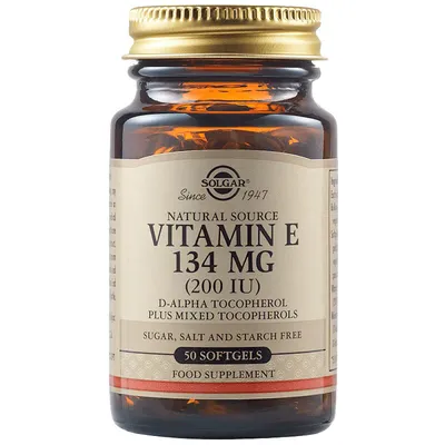 SOLGAR VITAMINA E 200IU 50 CAPSULE MOI