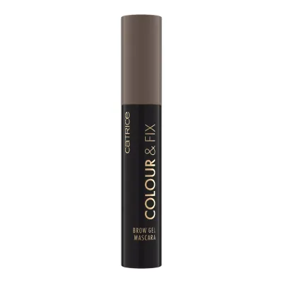 Mascara pentru sprancene Colour&Fix, 030 Dark Brown, 5 ml, Catrice