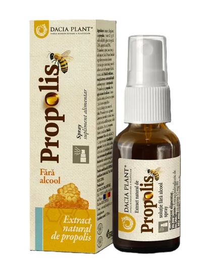 EXTRACT NATURAL PROPOLIS FARA ALCOOL SPRAY 20ML DACIA PLANT