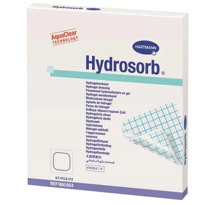 Pansament transparent cu hidrogel cu structura bistratificata, 20 x 20cm, 3 bucati, Hydrosorb