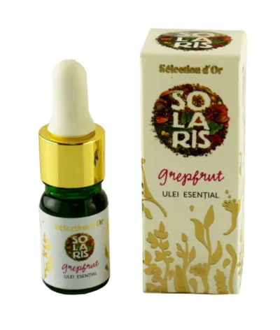 Ulei esential Grepfruit Premium, 5ml, Solaris