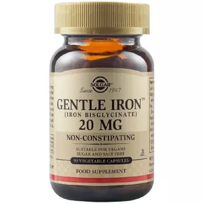 SOLGAR FIER CU ACTIUNE BLANDA 90 CAPSULE