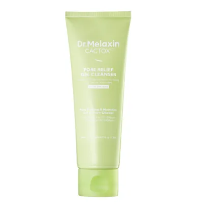 Gel de curatare cu mucina de cactus, LHA, AHA si PHA Cactox Pore Relief, 120 ml, Dr. Melaxin