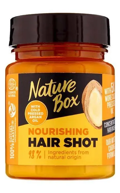 Tratament concentrat de par cu ulei de argan, 60ml, Nature Box