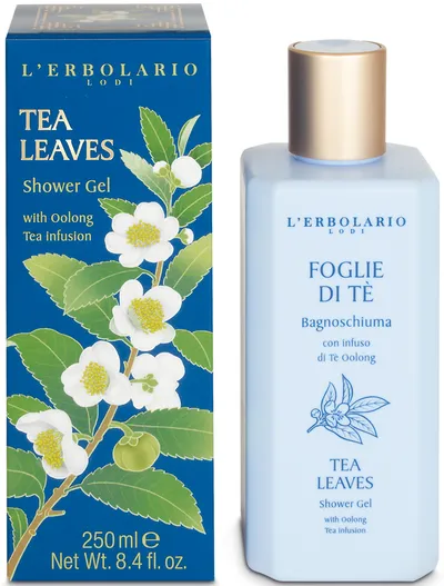 L'Ebolario Gel de dus Tea Leaves, 250ml