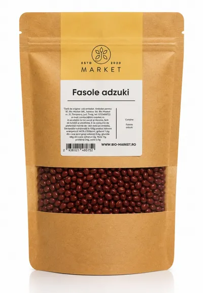 Fasole Adzuki, 250 g, Bio-Market