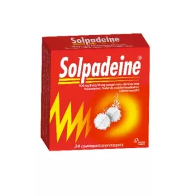Solpadeine, 500 mg/8 mg/30 mg, Perrigo