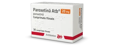 Paroxetina 20mg, 30 comprimate filmate, Antibiotice
