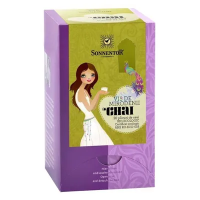 Ceai Bio Chai - Vis de Mirodenii, 20 plicuri, Sonnentor