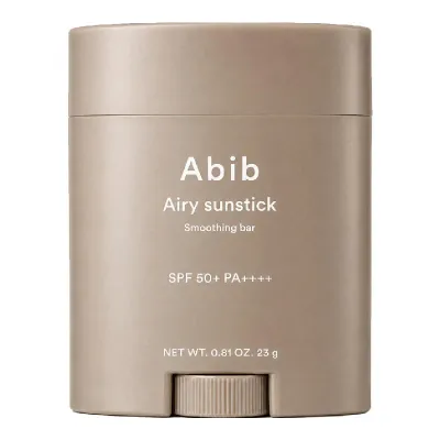 Stick pentru protectie solara SPF50+ PA++++ Airy Sunstick Smoothing Bar, 23 g, Abib