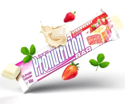 PRO NUTRITION BAR BATON PROTEIC CAPSUNI 55GR