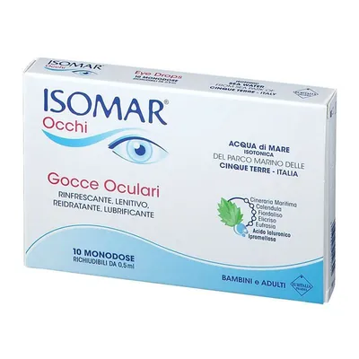 Picaturi oculare, 10 x 0.5ml, Isomar