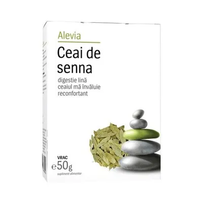 Ceai de senna, 50g, Alevia