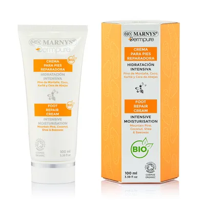 Crema cu efect reparator pentru picioare si calcaie, 100ml, Marnys