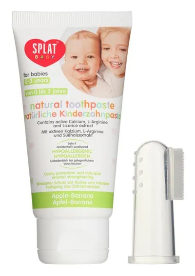 Splat Pasta de dinti copii 0-3 ani aroma mar si banana, 40ml