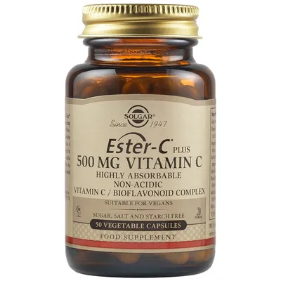 Ester-C Plus 500mg, 50 capsule, Solgar
