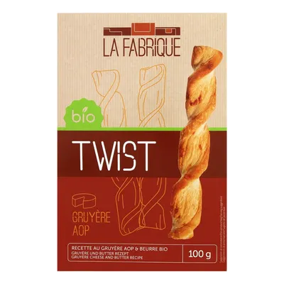 Spirale cu sare si unt, 100g, La Fabrique