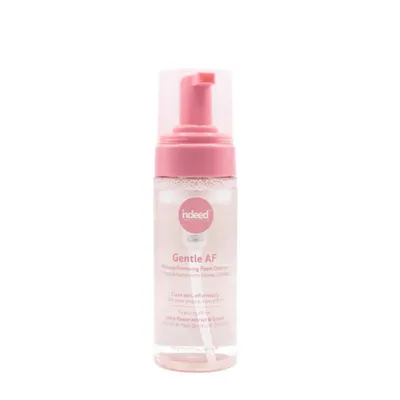 Spuma de curatare demachianta cu extract de floare de lotus si ectoina Gentle AF, 150ml, Indeed Labs