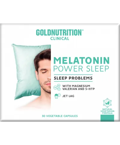 Clinical Melatonin Power Sleep, 30 capsule, Gold Nutrition