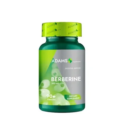 Adams Berberină 500 mg, 90 capsule