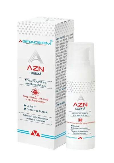 AZN CREMA ANTIACNEE SI ROZACEE 30 ML