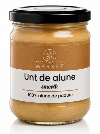 Unt de alune de pădure, 170 g, Bio-Market