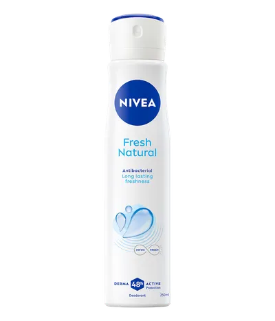 Deodorant spray pentru femei Fresh Natural, 250ml, Nivea