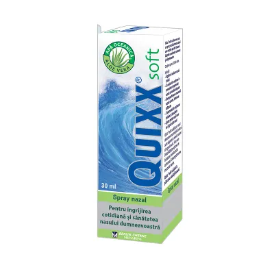 Quixx Soft Spray Nazal Izotonic, 30 ml, Berlin Chemie