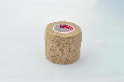 Bandaj autoadeziv 5cm x 4,5m, alb-bej, Copoly