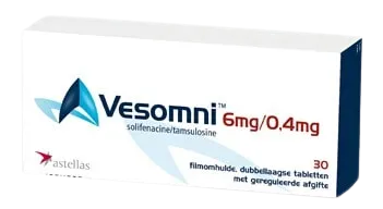 Vesomni 6 mg / 0,4 mg x 30 compr. elib. prel.