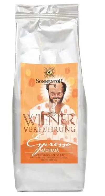 Cafea BIO - Ispita Vieneza - Espresso macinat, 500g, Sonnentor
