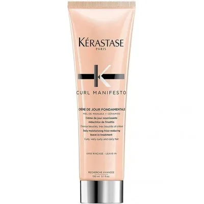 Crema leave in Creme de jour fondamentale Curl Manifesto, 150ml, Kérastase
