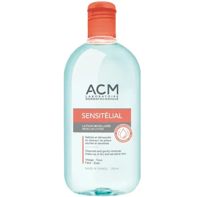 Lotiune micelara pentru fata si ochi Sensitelial, 250 ml, ACM
