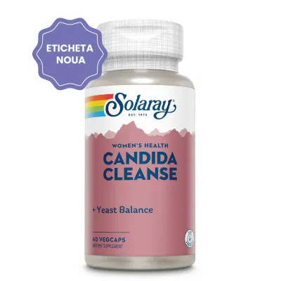 Candida Cleanse, 60 capsule vegetale, Secom