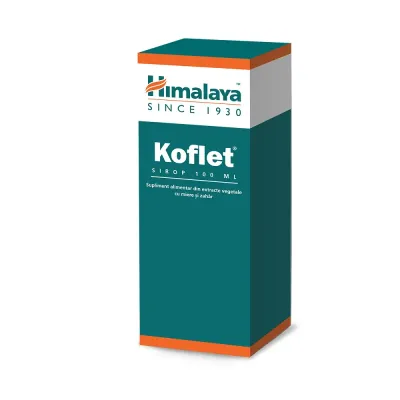 Sirop de tuse Koflet, 100 ml, Himalaya